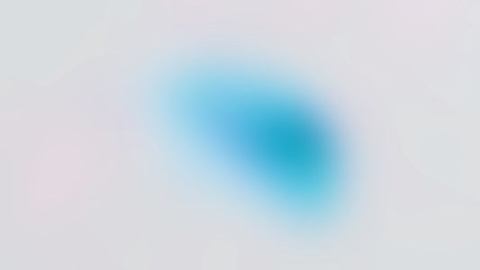 Blurry image depicting a powder blue shape, possibly representing an isopod, in a soft-focus style related to isopod care.